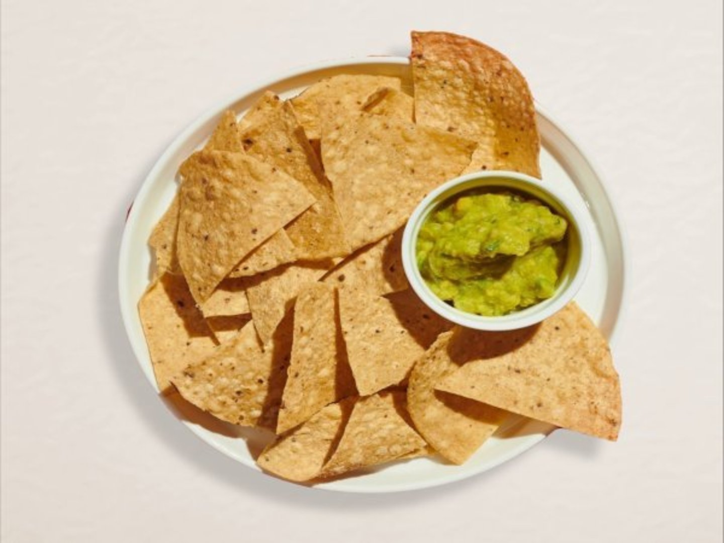 Totopos con pure de palta