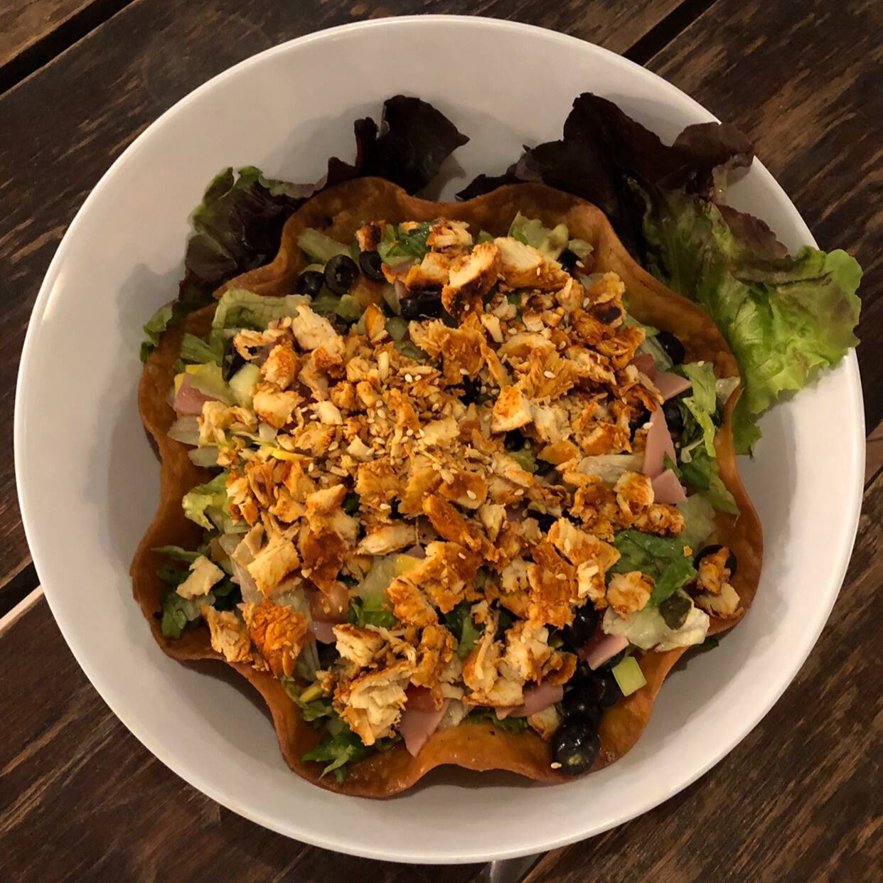 Ensalada Canasta de Pollo