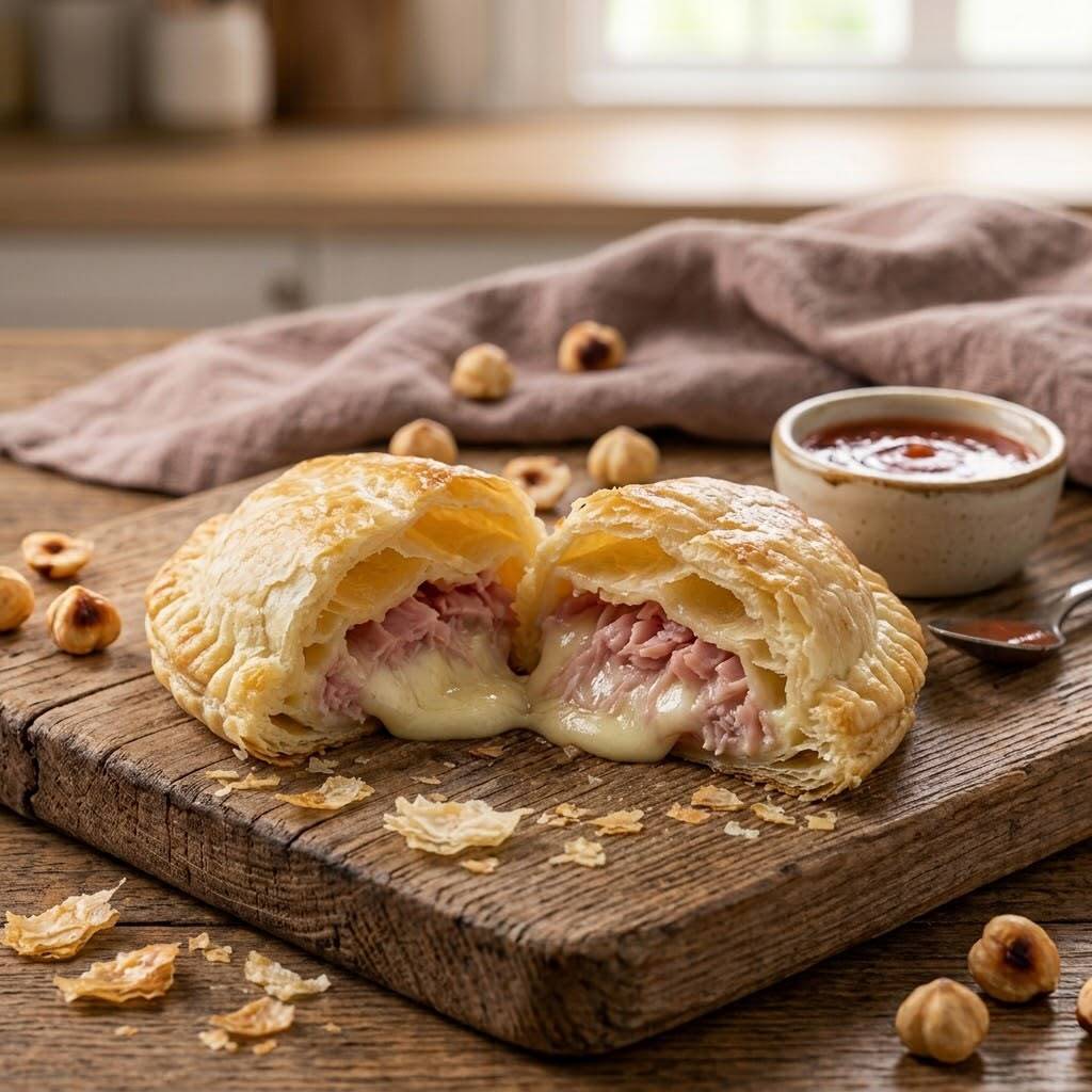 Pastelitos de Jamón y Queso