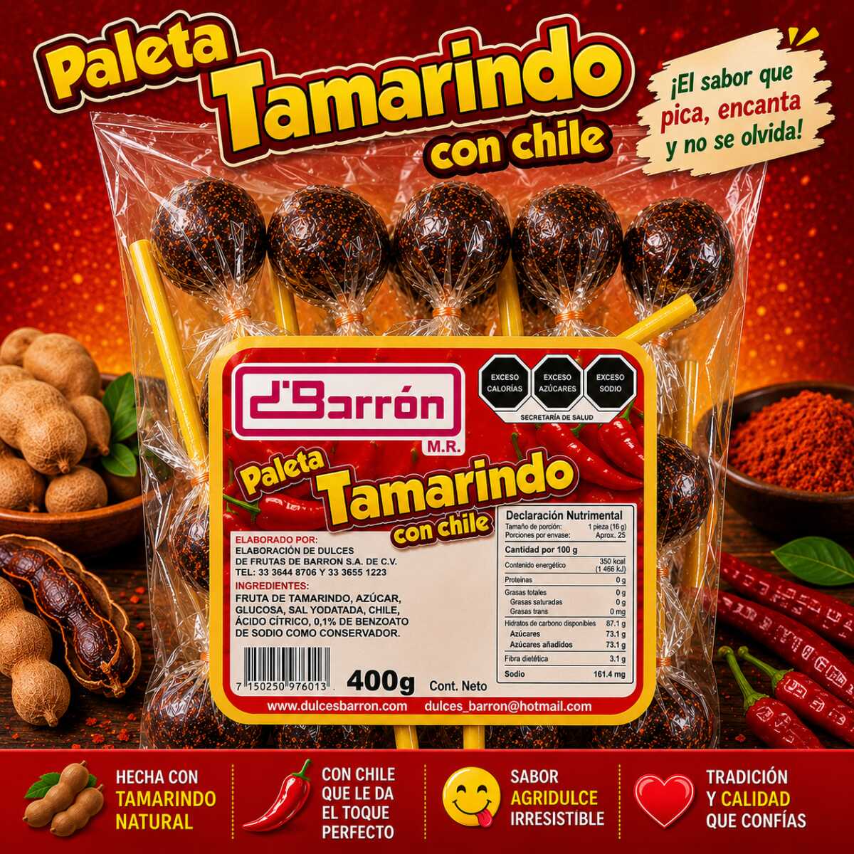 Paleta de Popote