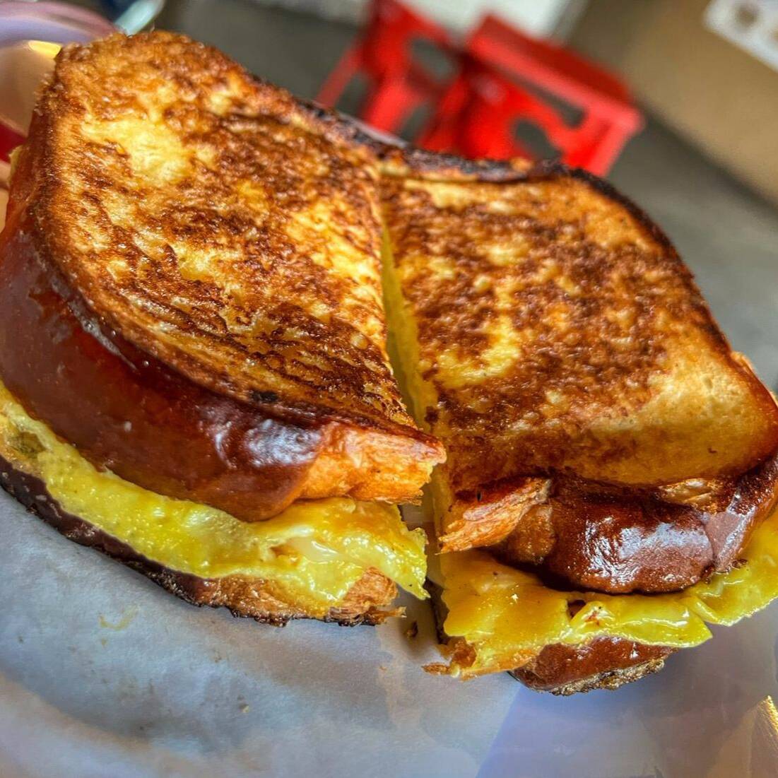 Omelette sándwich