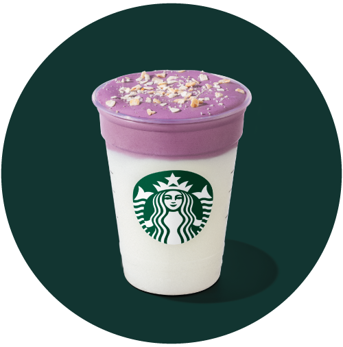Coconut Cream Frappuccino® con Ube Cold Foam