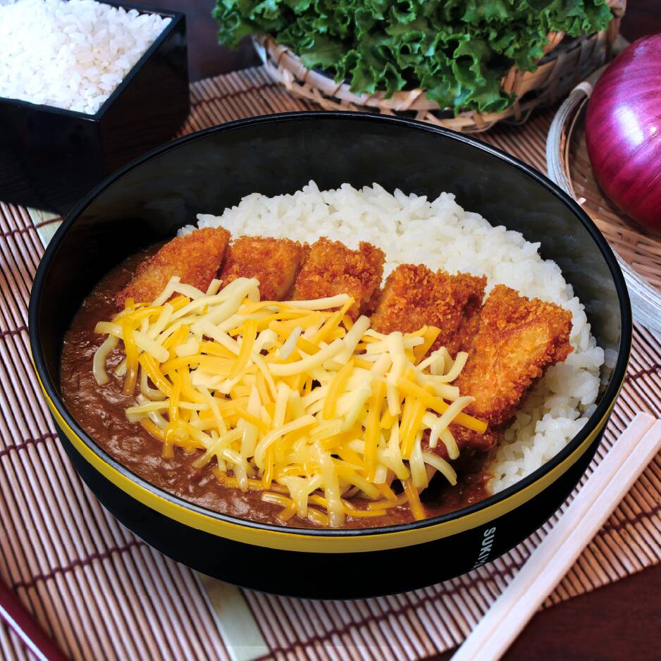 Chicken Katsu Curry con Queso