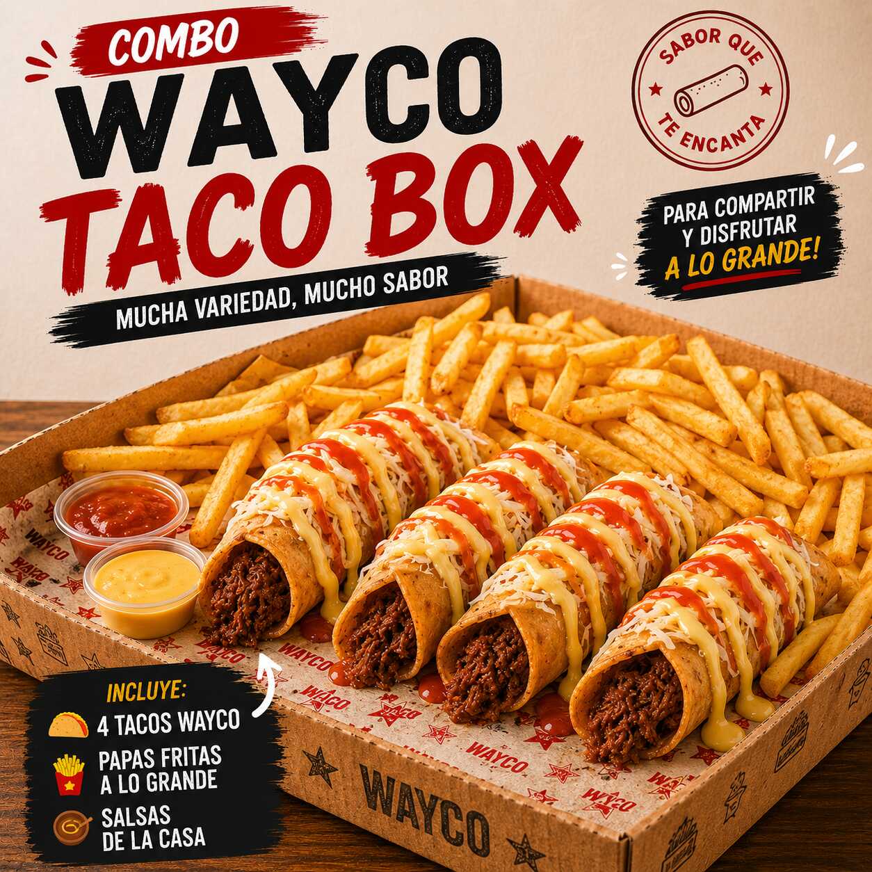 Wayco Taco Box