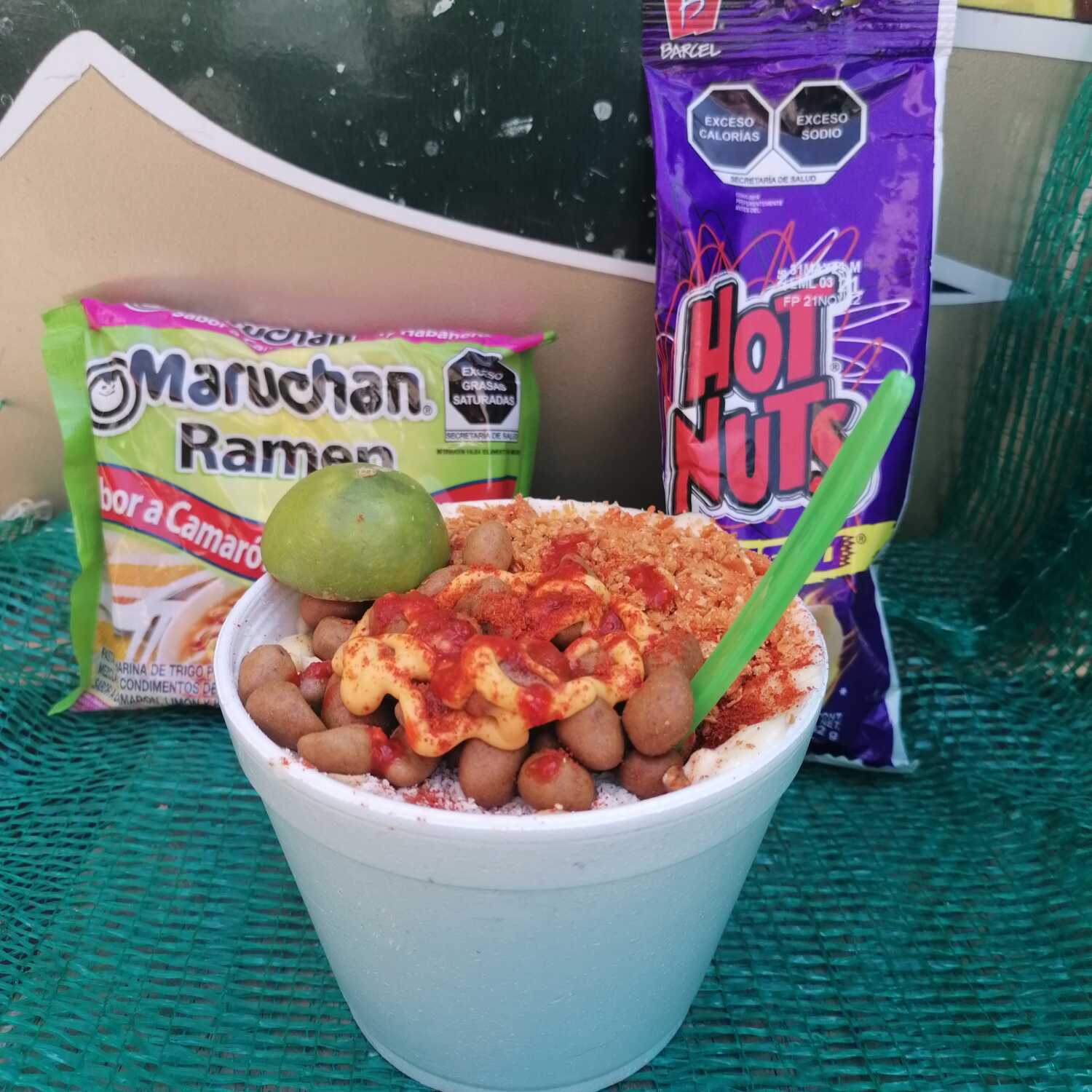 MARUCHA-ESQUITE SUPREM HOT NUTS FUEGO 1 LT