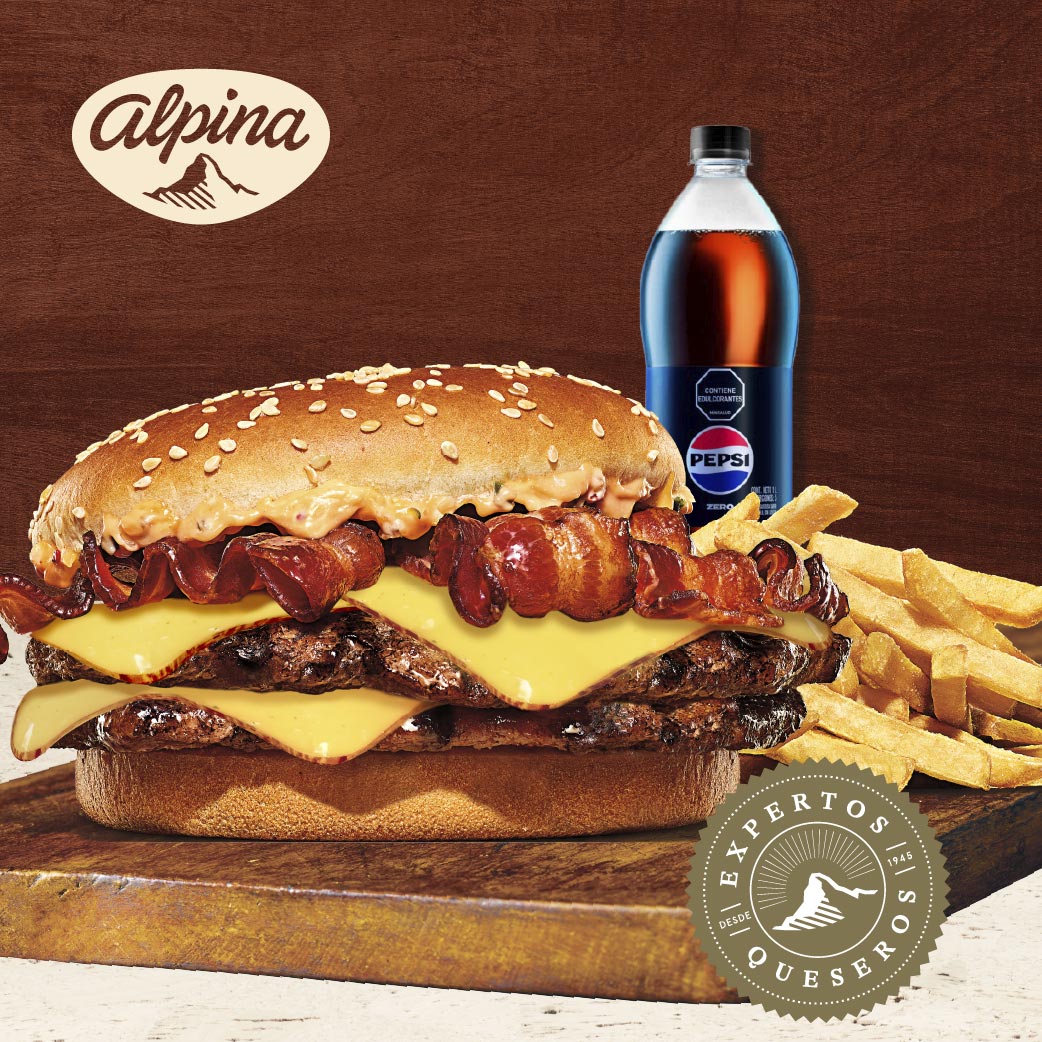 Combo Megastacker Doble Tilsit Alpina