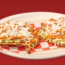Tostadas de pollo