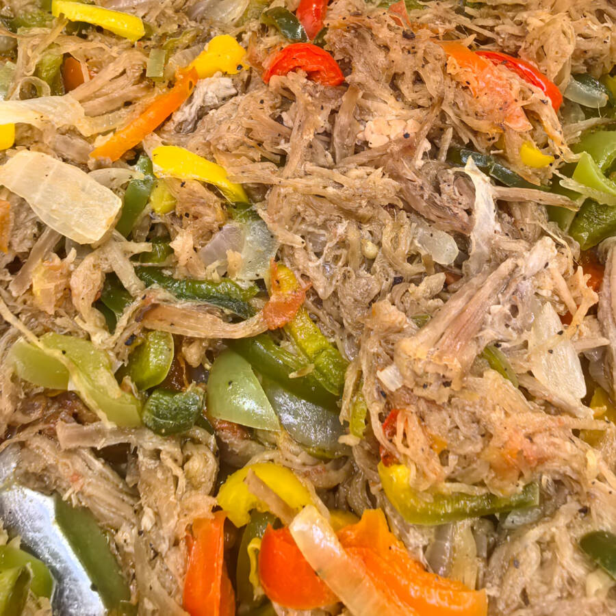 Deshebrada a la Mexicana