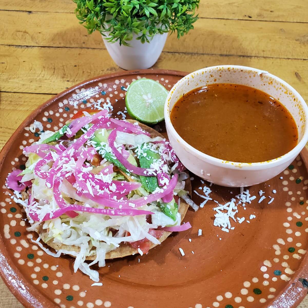 Tostada de Res