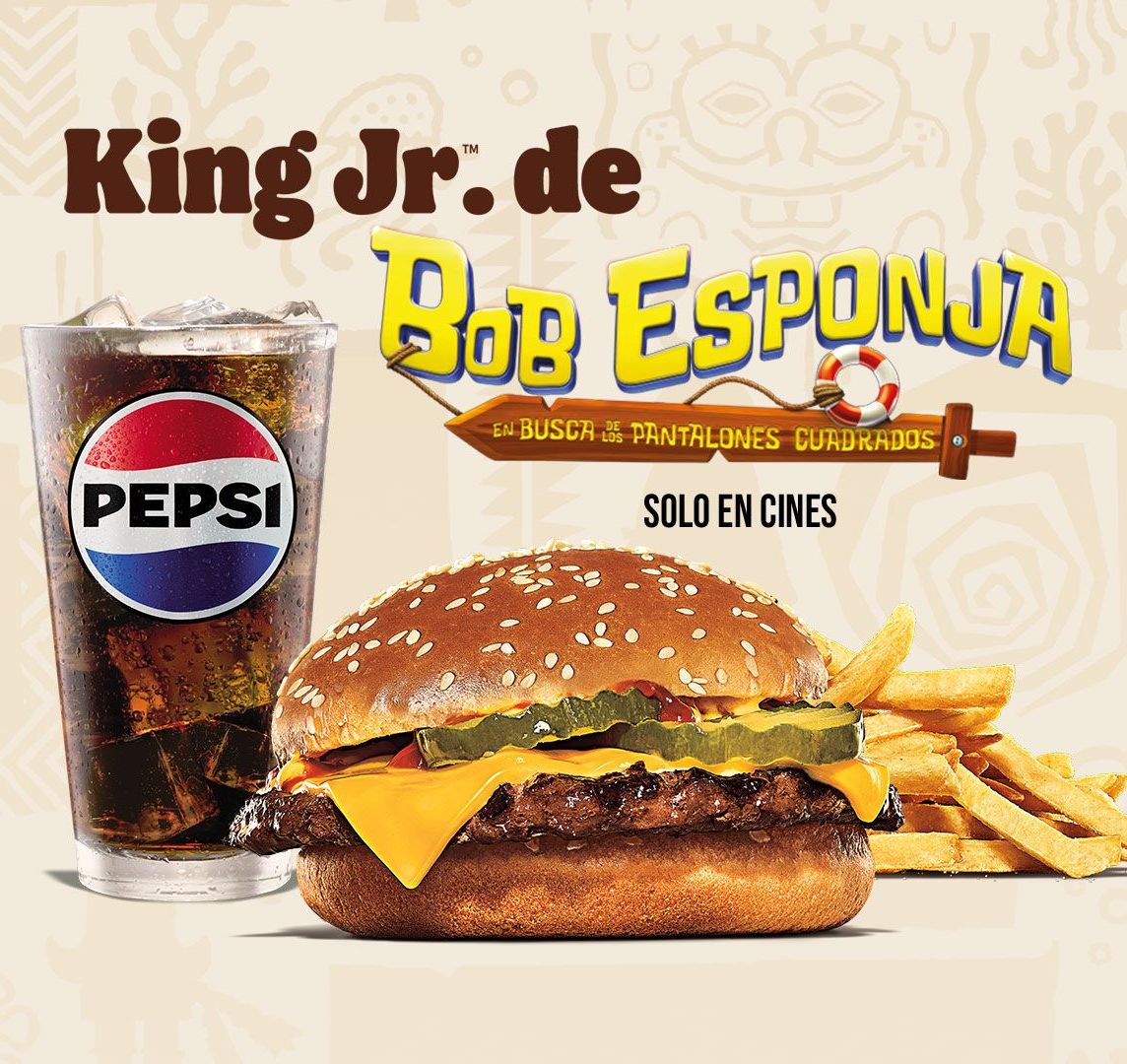King Jr Hamburguesa con queso