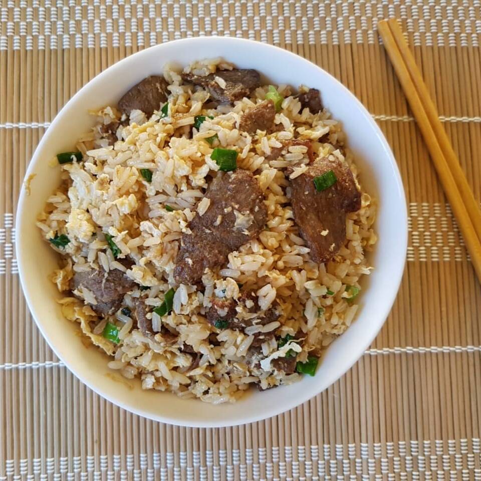 Chaufa con Carne de Res Personal