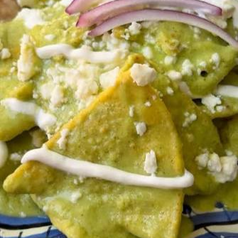 Chilaquiles Verdes Sencillos
