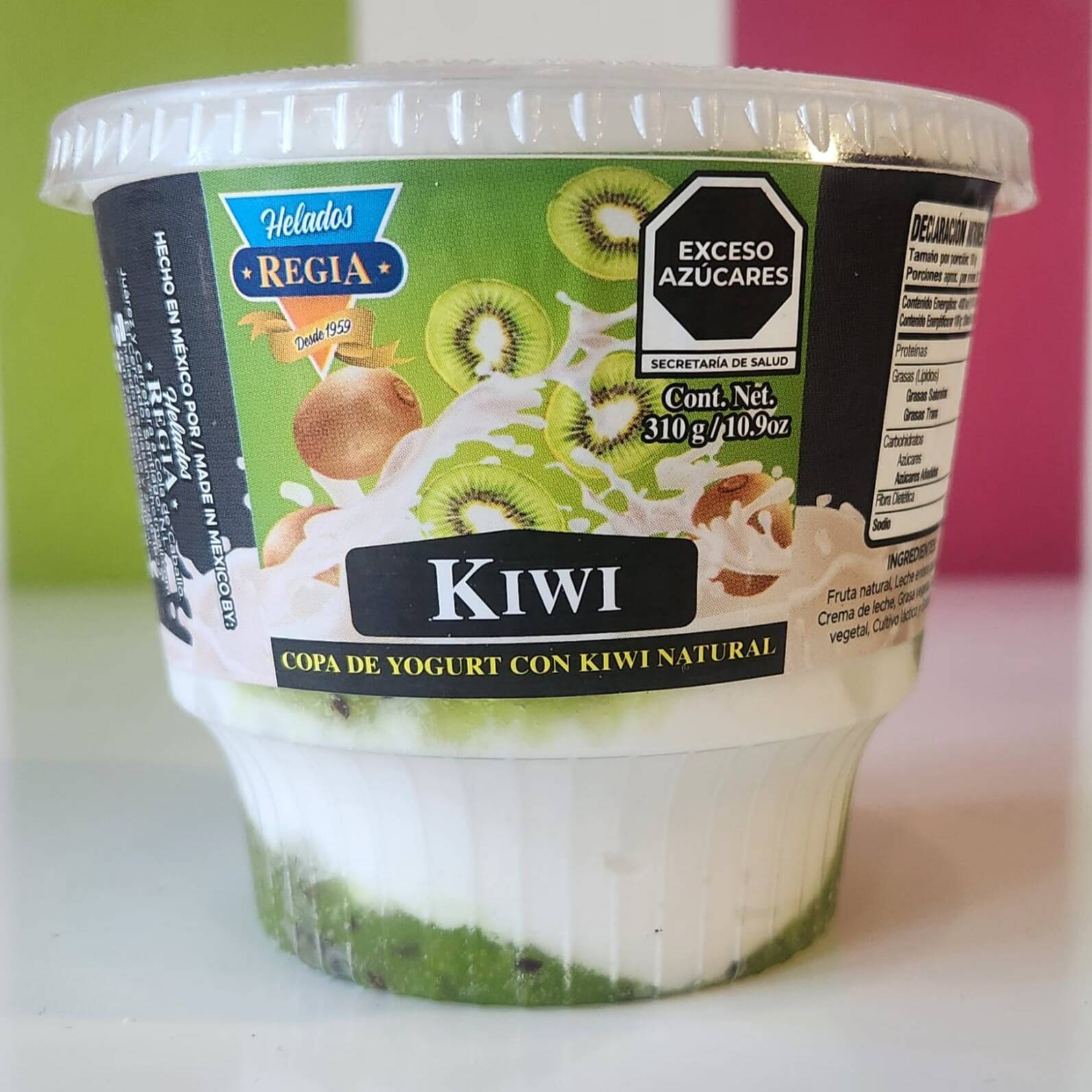 Copa de Yogurt Kiwi
