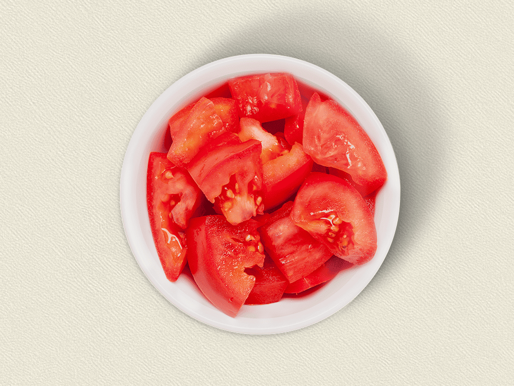 Porción Tomate Cubos