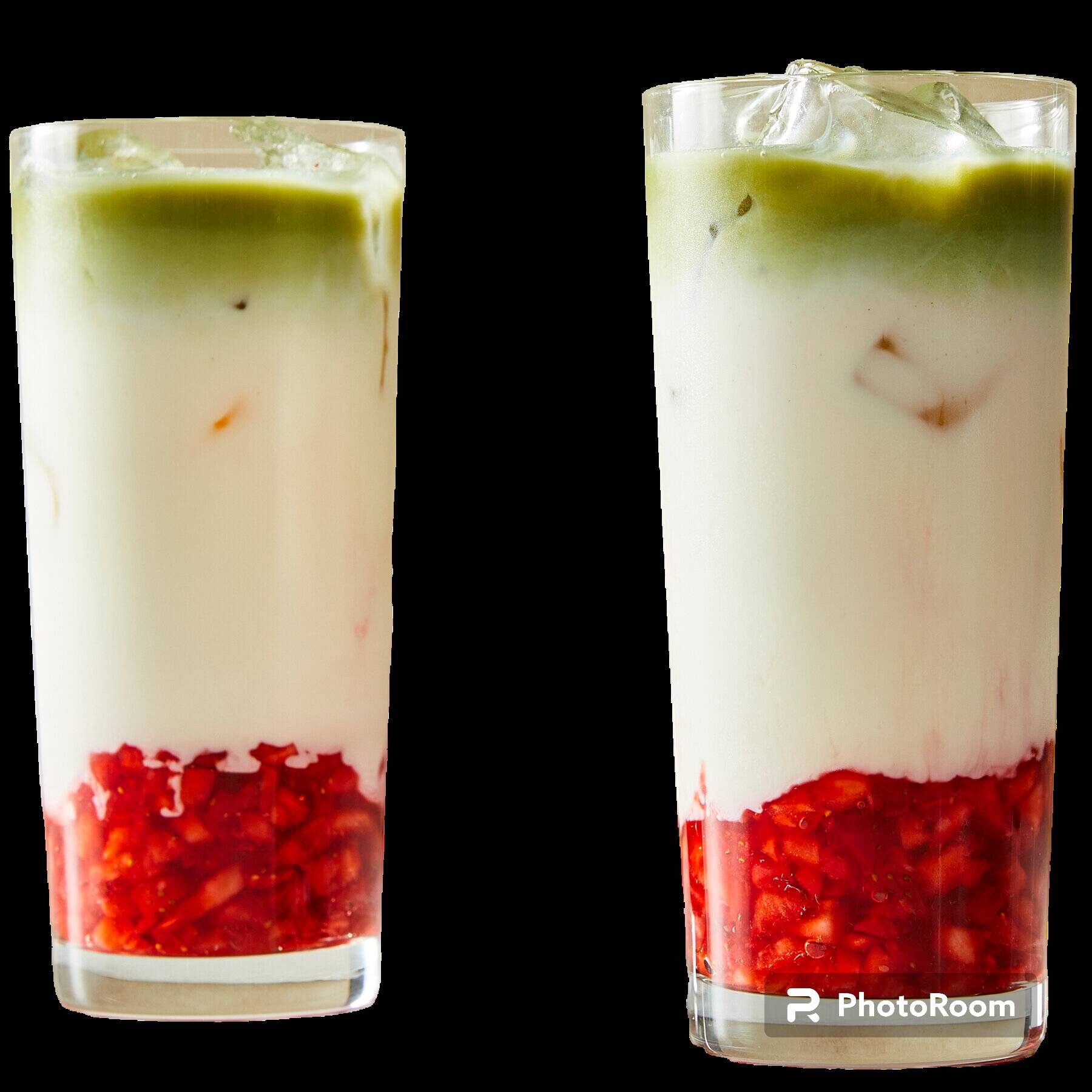 Strawberry Milk Matcha Frio