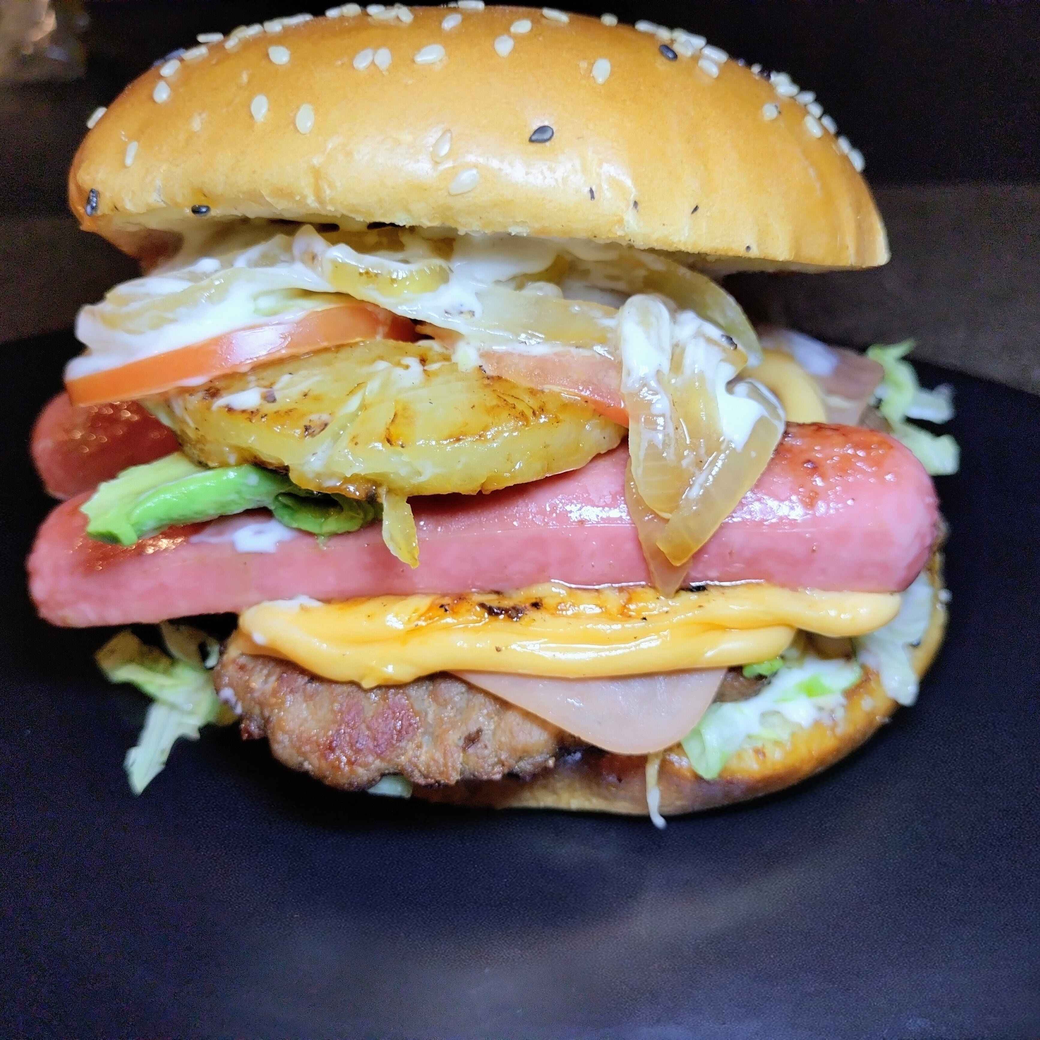 Hamburguesa Hawaiana