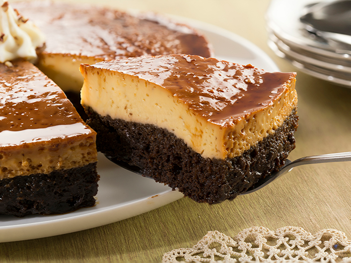 Chocoflan