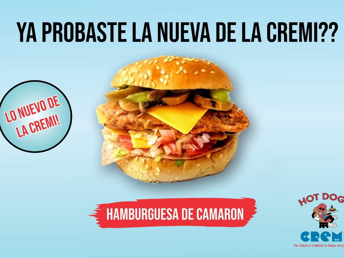 Hamburguesa de Camarón