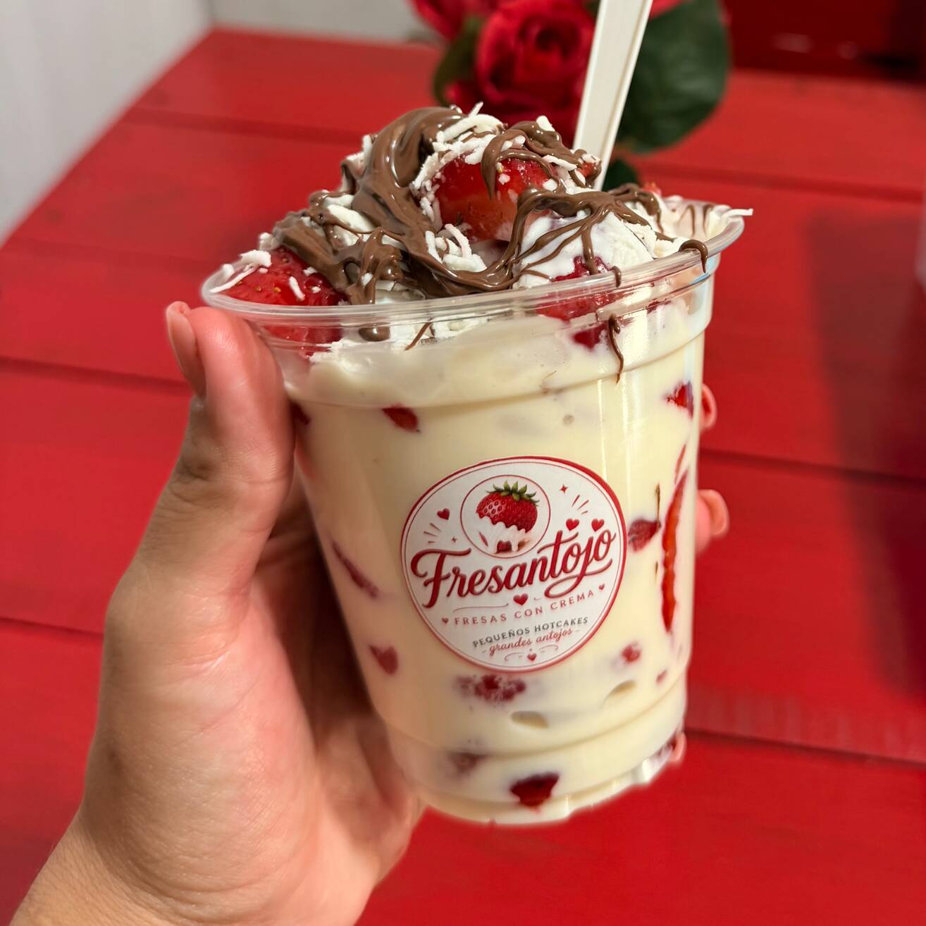 Fresas con crema Clasicas