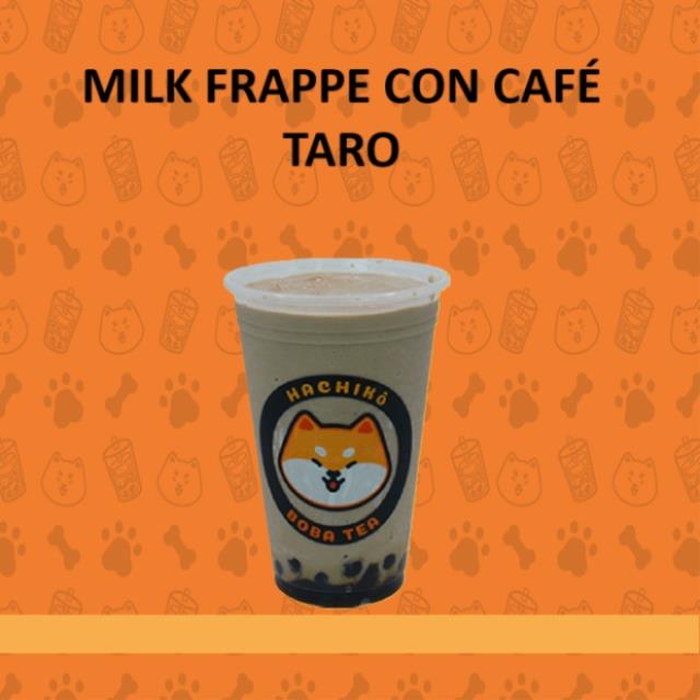 MILK FRAPPE CON CAFÉ TARO