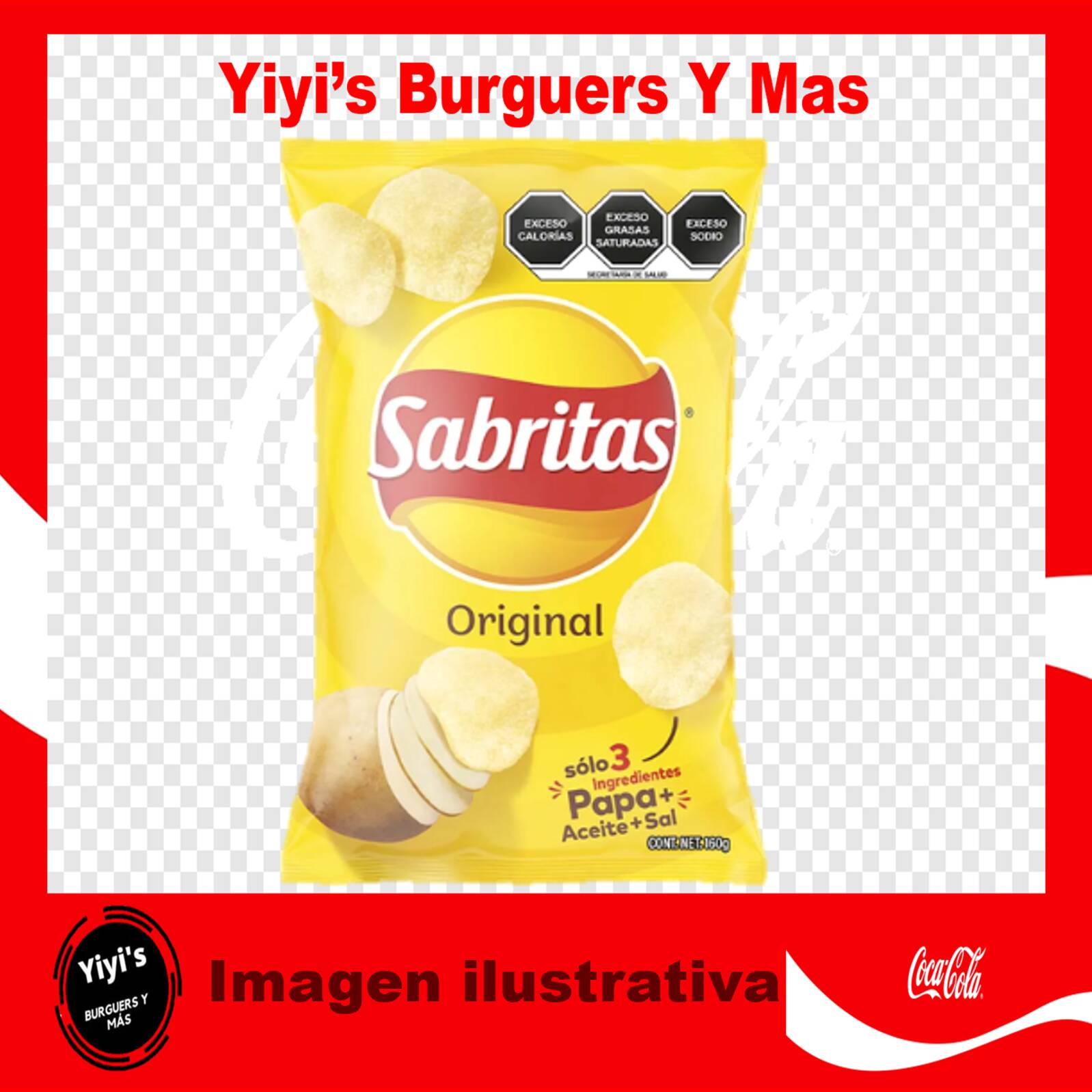 Sabritas Sal 45g (Sabores a Disponibilidad)