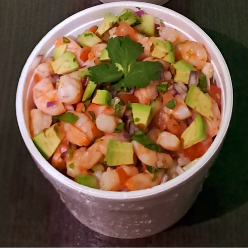 1/2 Litro de Ceviche de Camaron