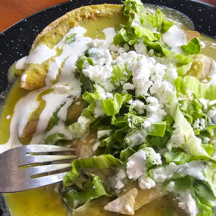 Enchiladas de Pollo (5pz)