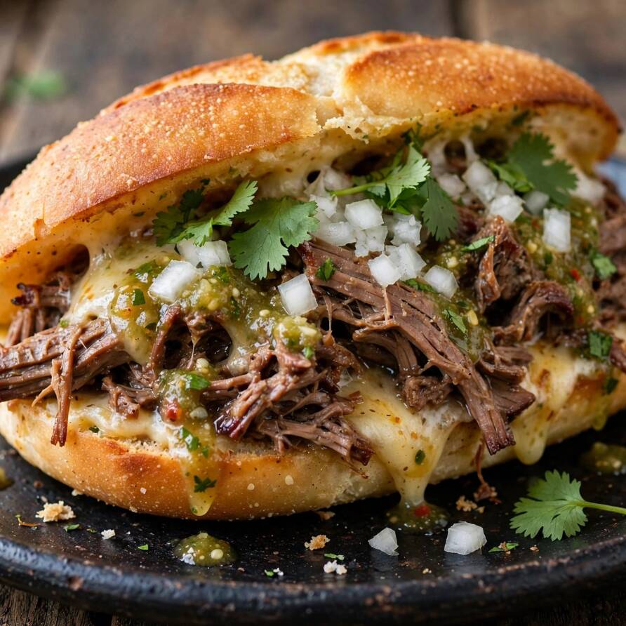 Torta de Birria