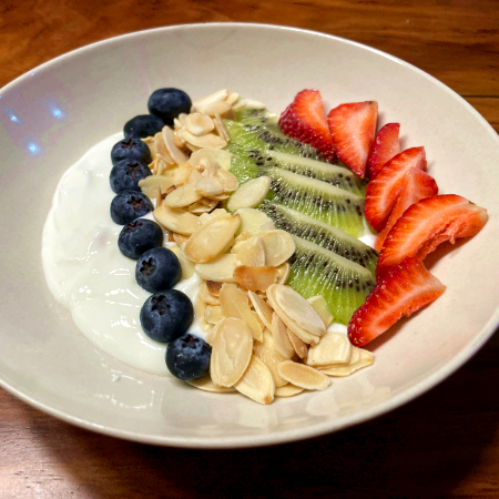 Plato de Yogur Griego