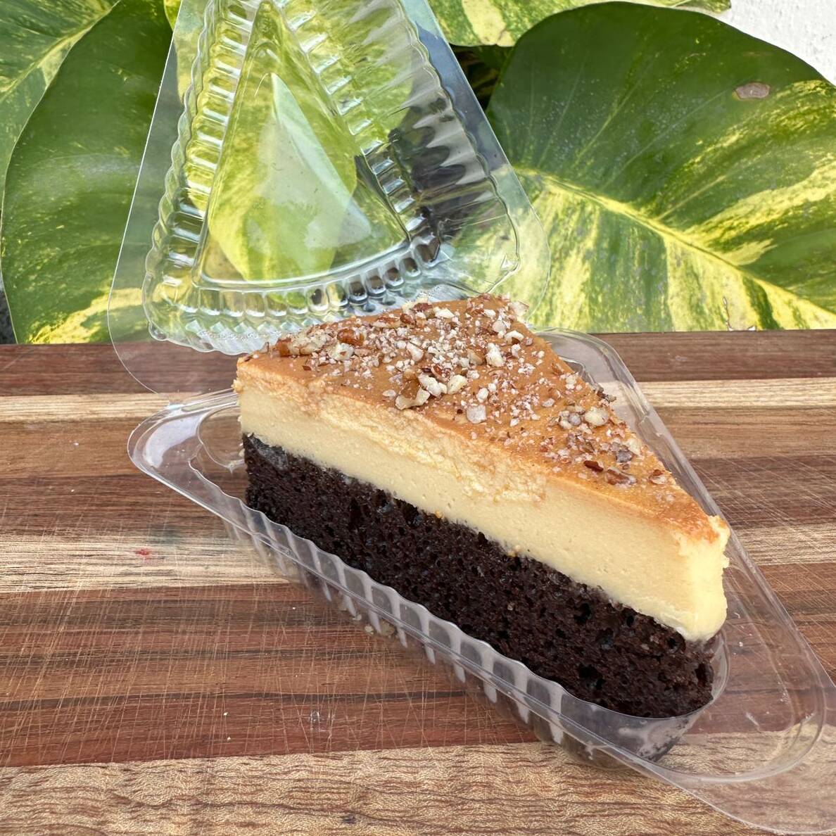Rebanada de Chocoflan
