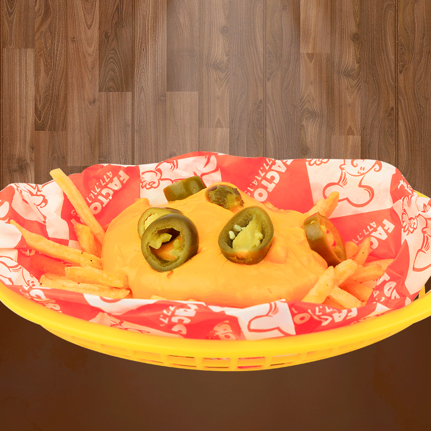 Papas Francesa con Queso Grandes