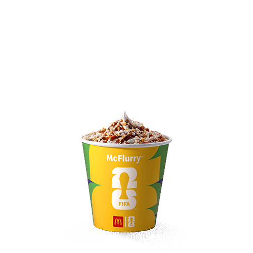 Sobremesa composta por bebida láctea sabor baunilha, Cobertura caramelo com coco e uma deliciosa farofa crocante de coco. IMAGENS MERAMENTE ILUSTRATIVAS.