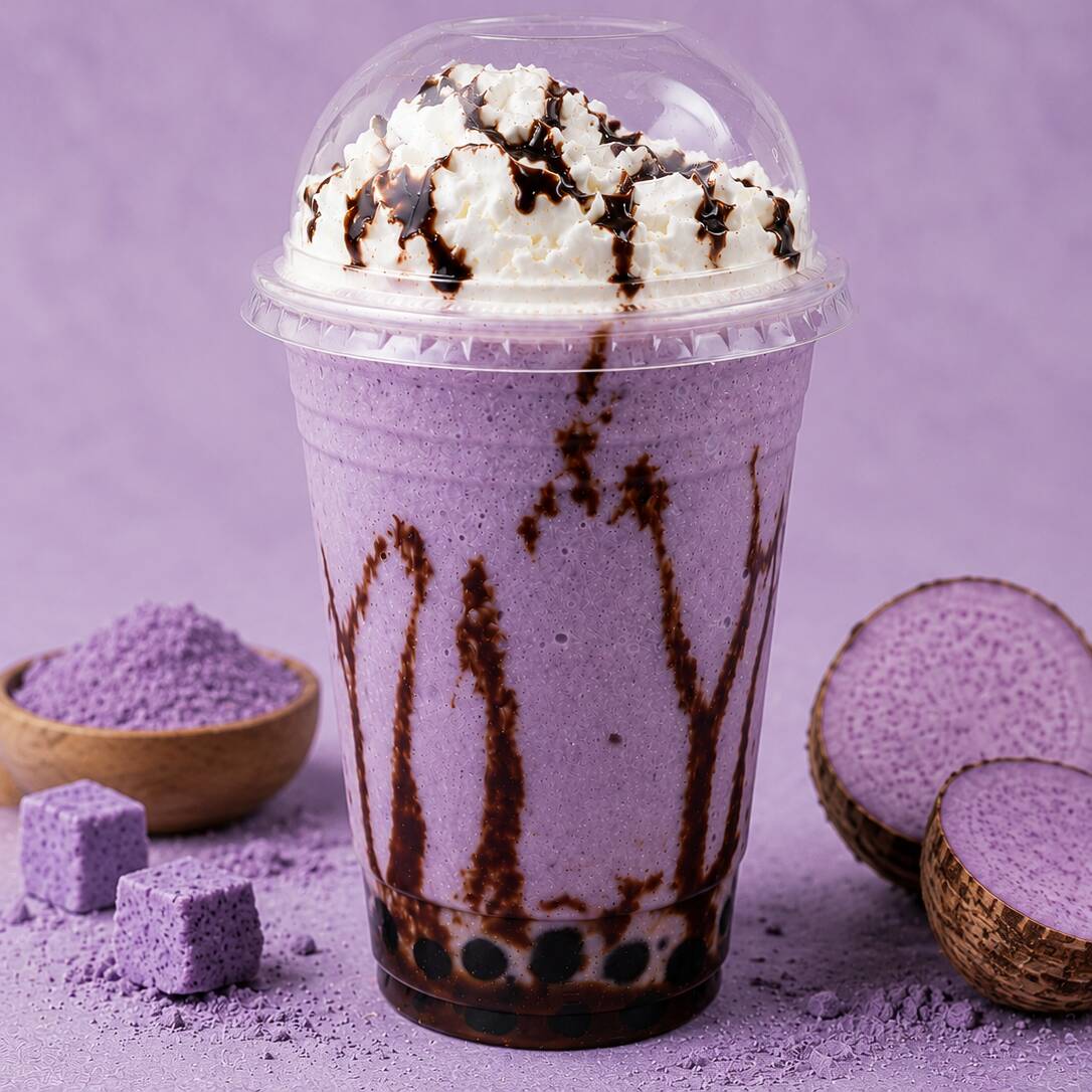 Boba Frappe Taro