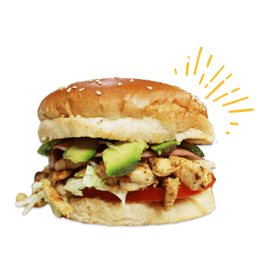 Hamburguesa Pollo