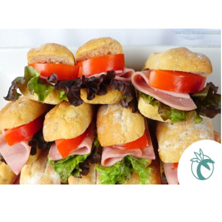 Platón de sándwiches
