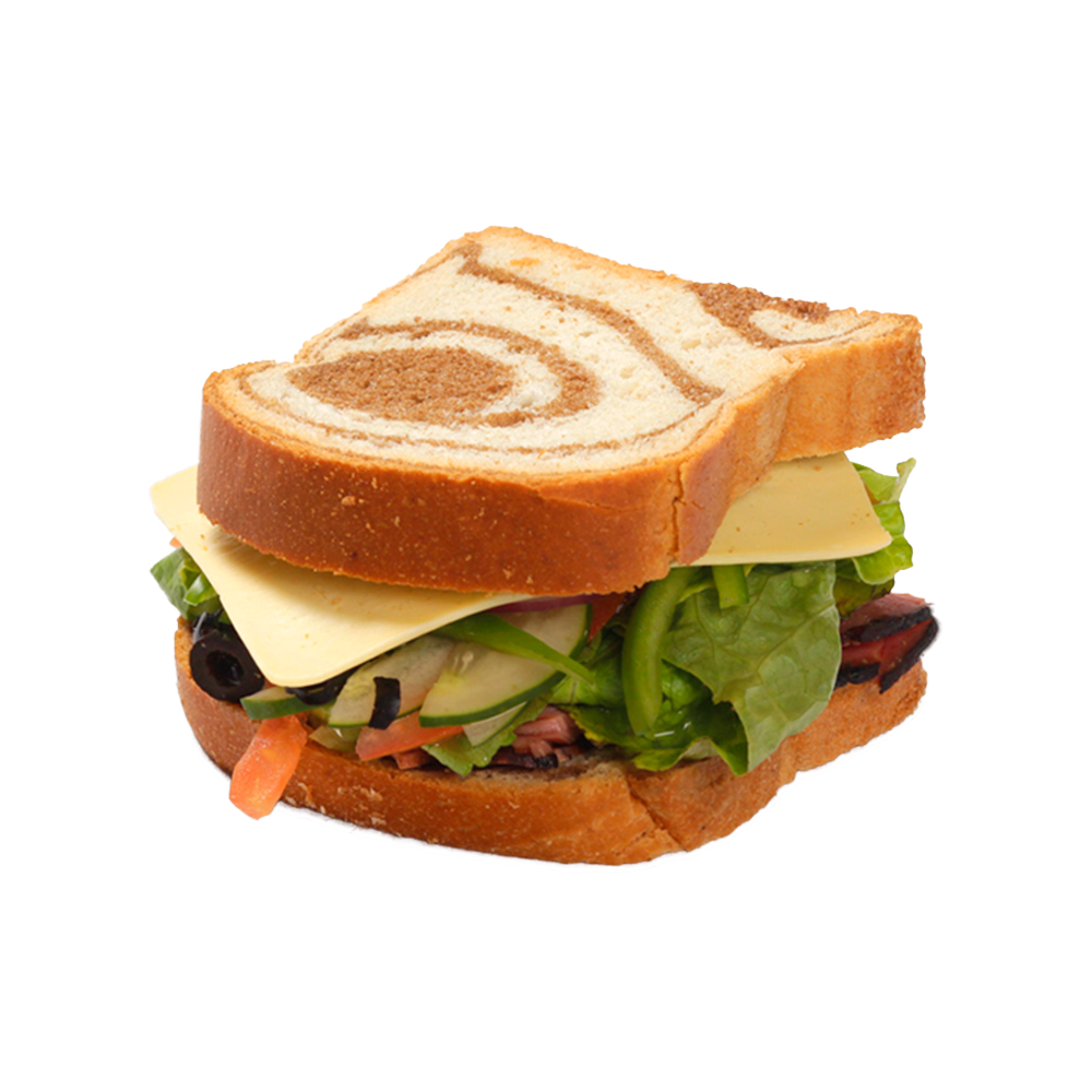 Sándwich Marmoleado