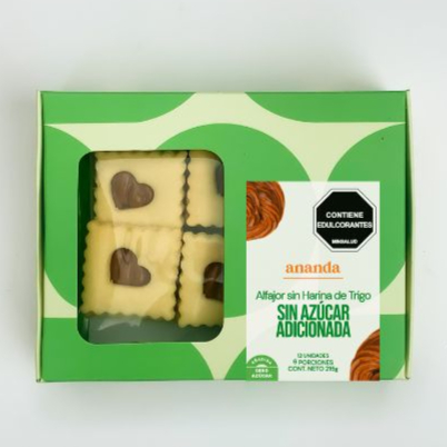 Alfajores con Arequipe Sin Gluten 0%Azúc
