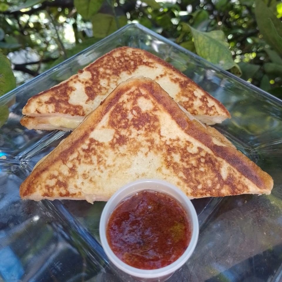 Sándwich Monte Cristo.