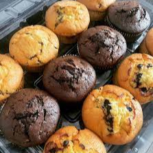 Muffin de Vainilla con Chispas de Chocolate