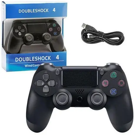 Controle Doubleshock para Ps4 Sem Fio Joystick Pc
