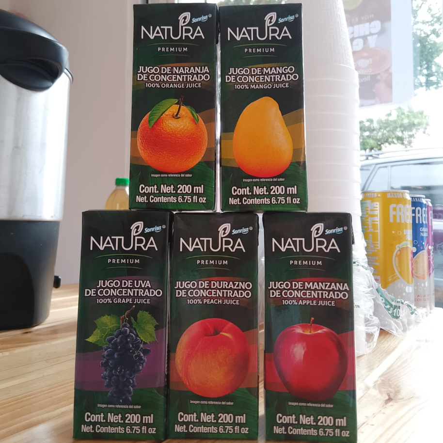 Jugo Natura Sin Azúcar 200 Ml