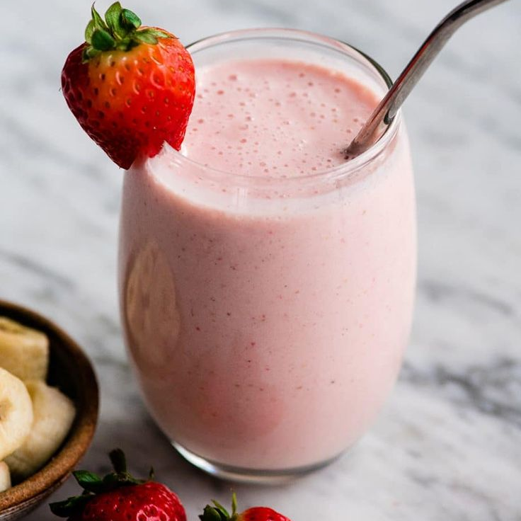 Licuado Sencillo Fresa 500 ML.