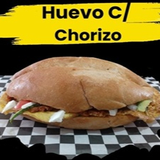 Torta Huevo con Chorizo