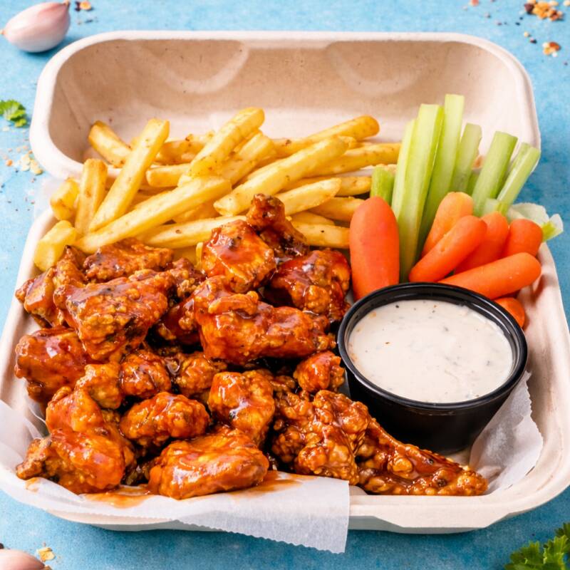 BONELESS 12 PZ. + PAPAS FRANCESAS