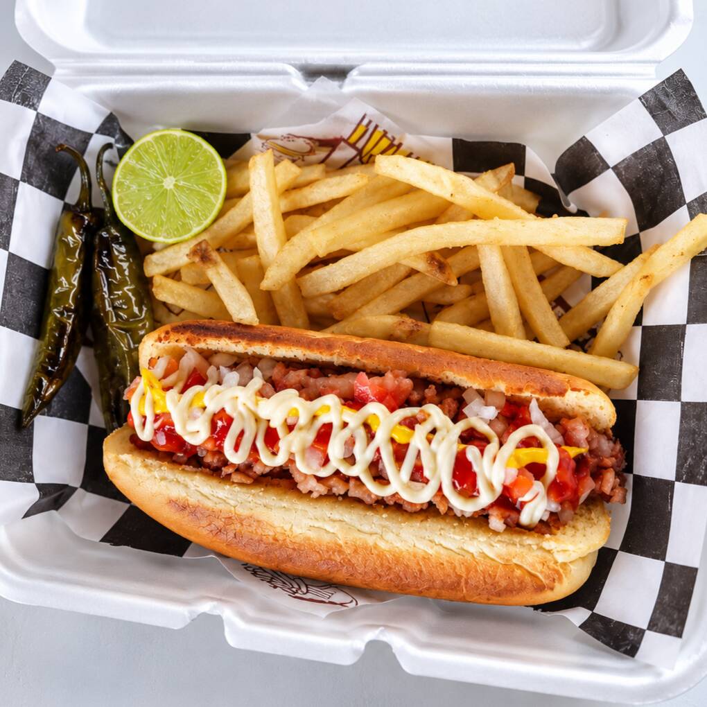 Hot Dog + Papas