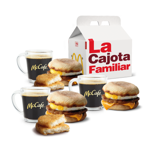 Cajota Familiar Clásica Desayuno para tres personas