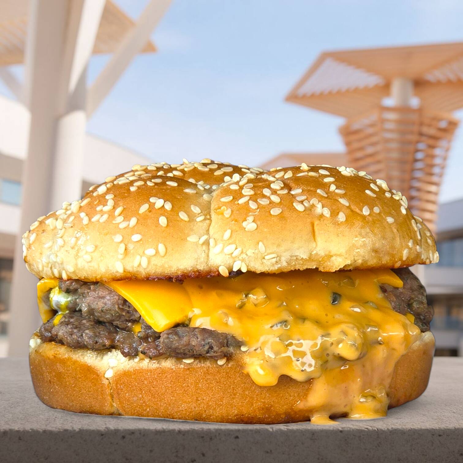 American Cheeseburger - Hamburguesa Premium