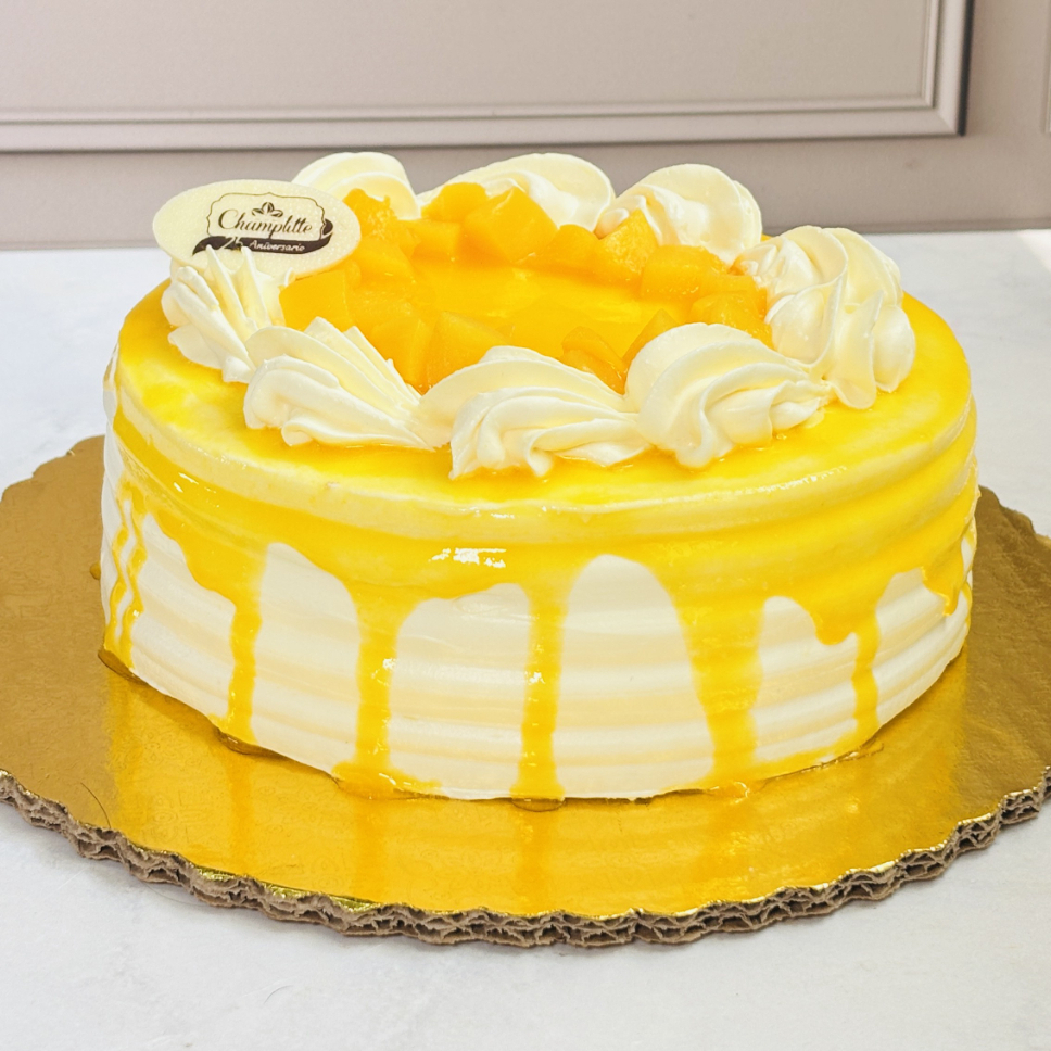 Pastel de mango ch
