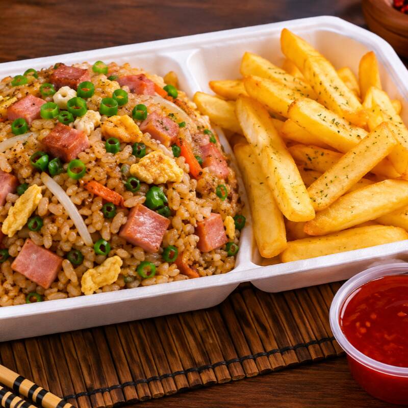 Combo Arroz Chino Personal + Alita Frita + Papas
