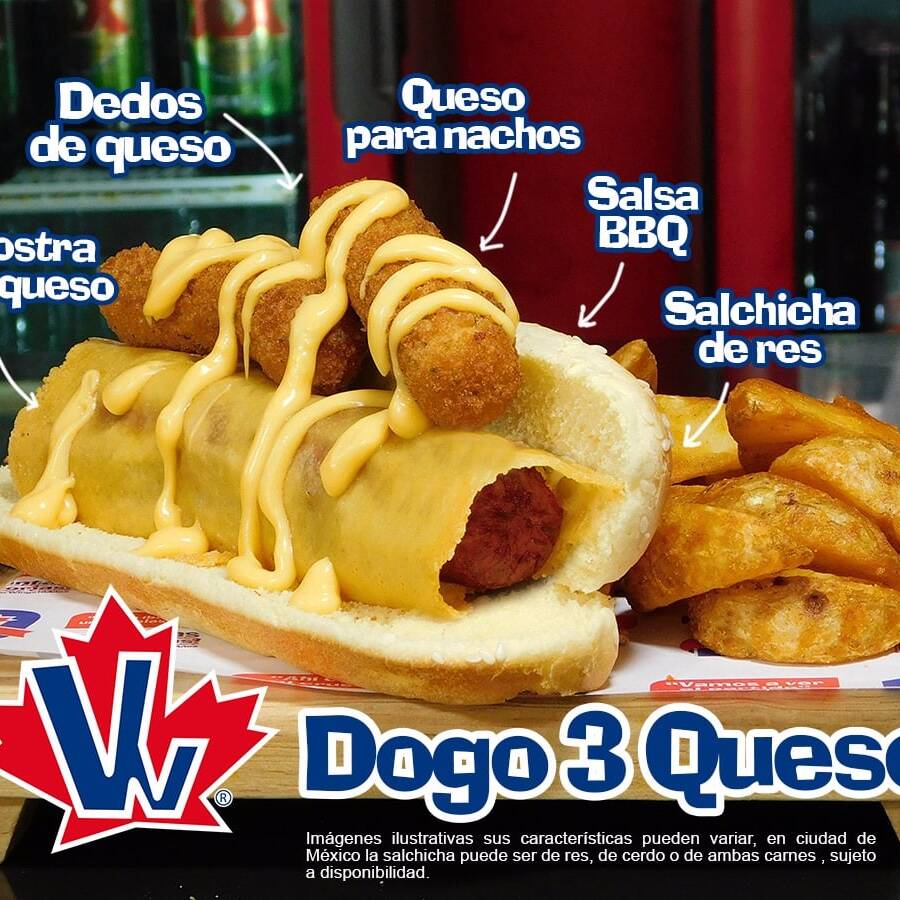Super Dogo 3 Quesos